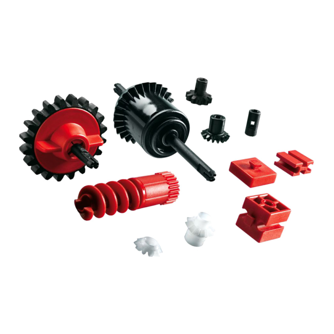 Конструкторы с уникальными деталями - Конструктор Fischertechnik Plus Двигатель XM (FT-505282)#2