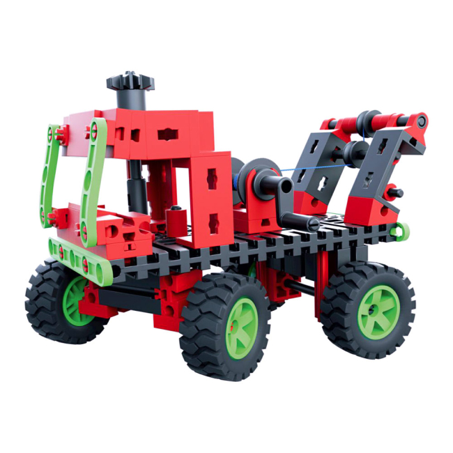 Конструкторы с уникальными деталями - Конструктор Fischertechnik Advanced Универсал стартер (FT-536618)#3