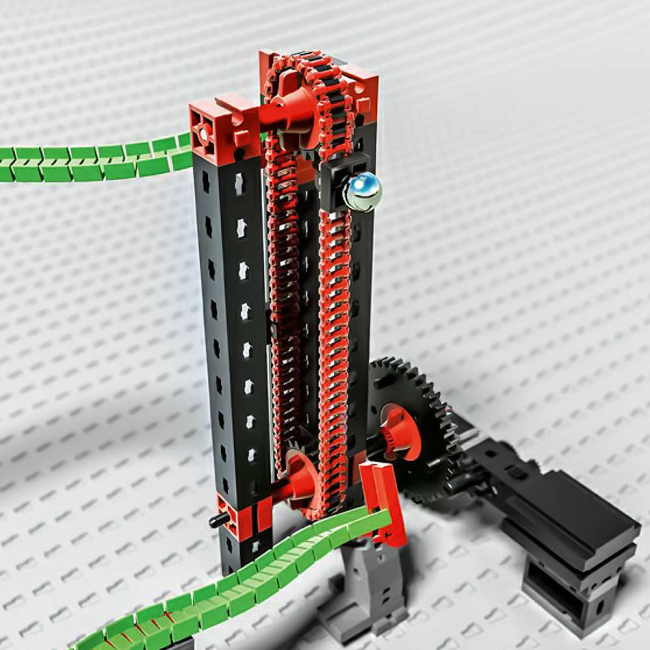Конструктори з унікальними деталями - Конструктор Fischertechnik Profi Динаміка додаткові елементи (FT-533873)#5