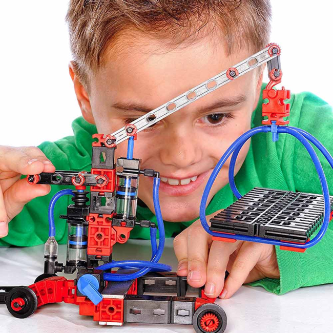 Конструктори з унікальними деталями - Конструктор Fischertechnik Profi Пневматика (FT-533874)#5