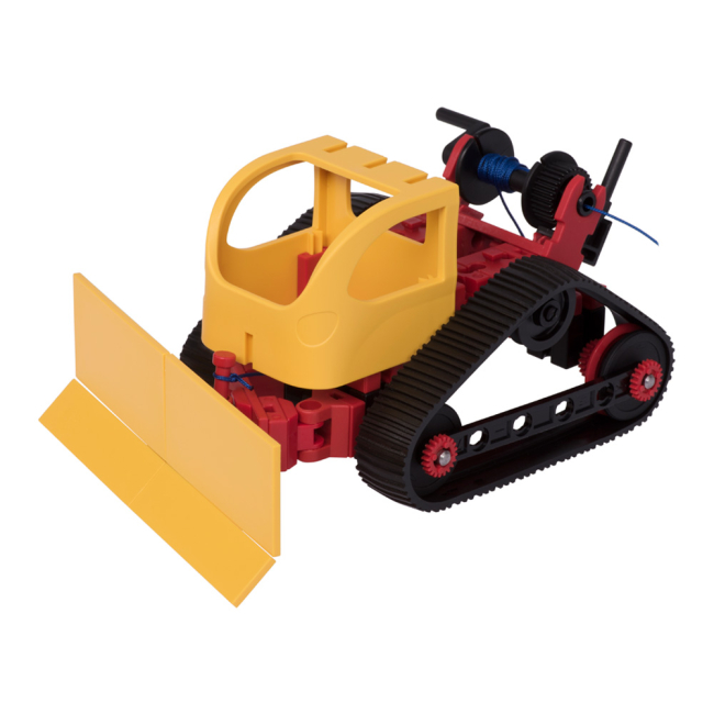 Конструкторы с уникальными деталями - Конструктор Fischertechnik Advanced Бульдозер (FT-520395)#2