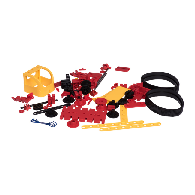 Конструкторы с уникальными деталями - Конструктор Fischertechnik Advanced Бульдозер (FT-520395)#4