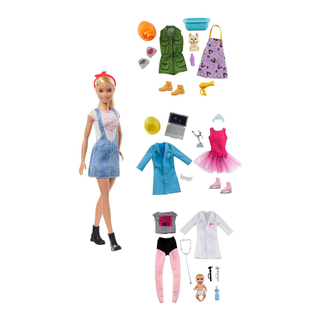 Куклы - Набор Barbie You can be Профессия-сюрприз блондинка (GLH62)#2