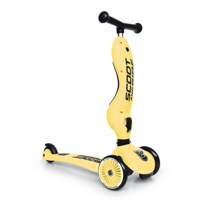 Самокати - Самокат-біговел Scoot and Ride Highwaykick-1 Лимон (SR-160629-LEMON)#2