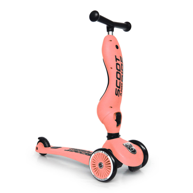 Самокаты - Самокат-беговел Scoot and Ride Highwaykick-1 Персик (SR-160629-PEACH)#2