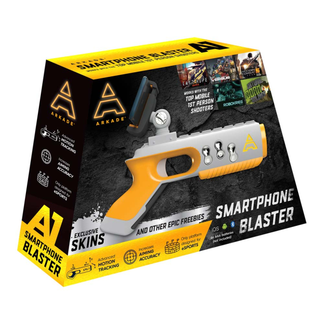 Лазерное оружие - Игрушечное оружие Arkade Гейм-бластер A1 с эффектами (A20201)#4