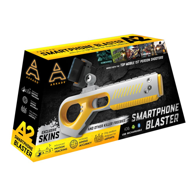 Лазерное оружие - Игрушечное оружие Arkade Гейм-бластер A2 с эффектами (A20202)#4