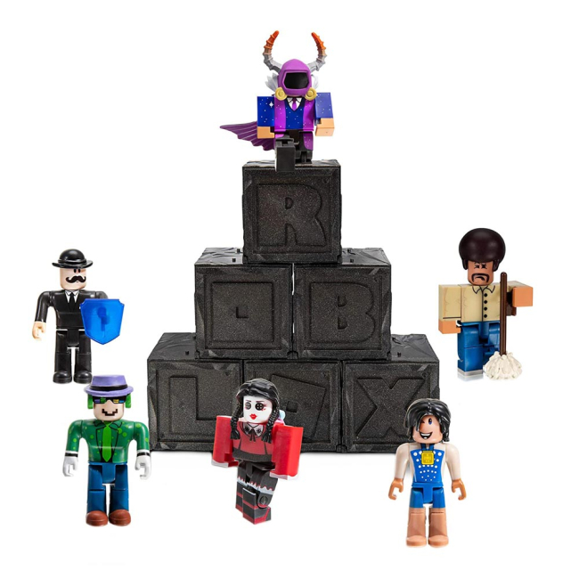 Фигурки персонажей - Фигурка-сюрприз Jazwares Roblox W7 Обсидиан (ROB0298)#3