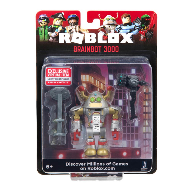 Фигурки персонажей - Фигурка Jazwares Roblox W7 Мозгобот 3000 (ROB0302)#2