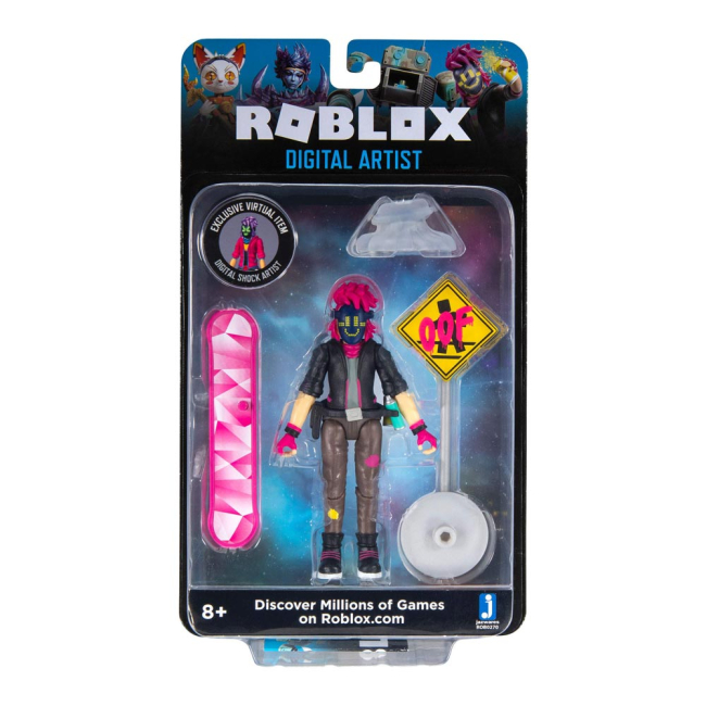 Фигурки персонажей - Фигурка Jazwares Roblox W7 Цифровая художница (ROB0270)#3