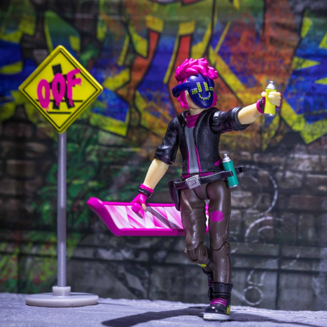 Фигурки персонажей - Фигурка Jazwares Roblox W7 Цифровая художница (ROB0270)#5