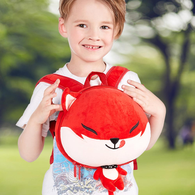 Рюкзаки та сумки - Рюкзак Supercute Червоне лисеня (SF036-b)#4