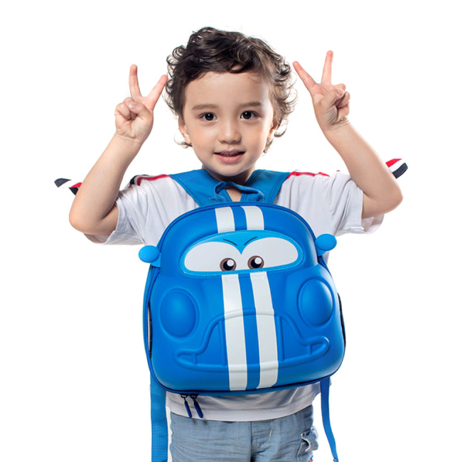 Рюкзаки та сумки - Рюкзак Supercute Синя машина (SF072-b)#2