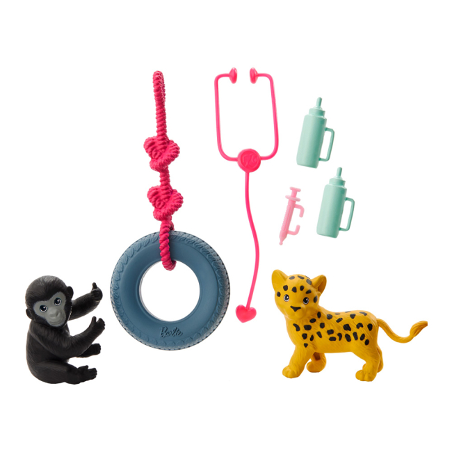 Куклы - Набор Barbie You can be Кен ветеринар и дикие животные (GJM32/GJM33)#2