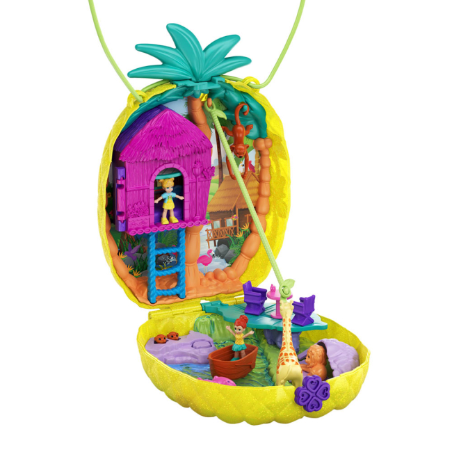 Куклы - Набор Polly pocket Удивительный мир Ананас (GKJ63/GKJ64)#2