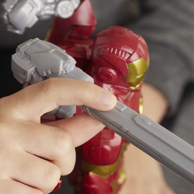 Фигурки персонажей - Игровой набор Avengers Герои-титаны Железный человек (E7380)#3