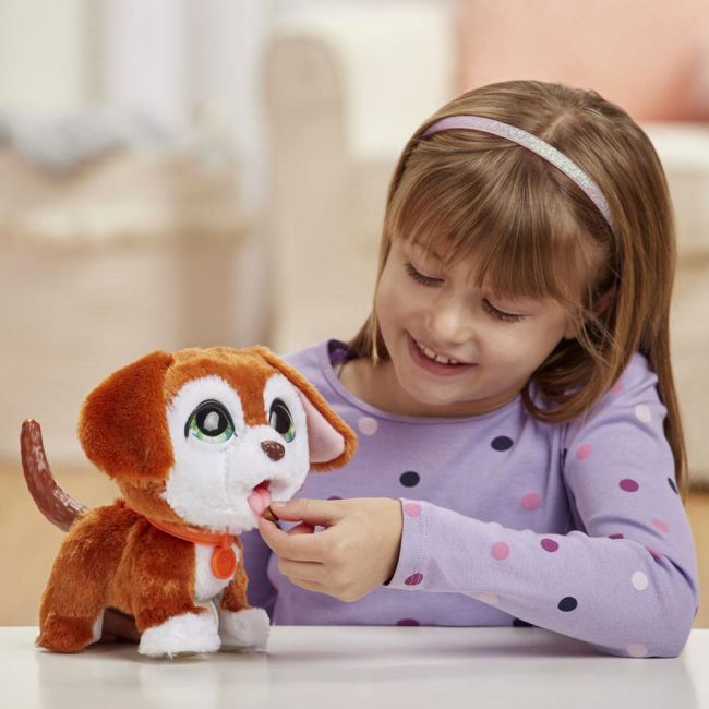 Мягкие животные - Мягкая игрушка FurReal Friends Шаловливый питомец Большой щенок (E8898/E8945)#3