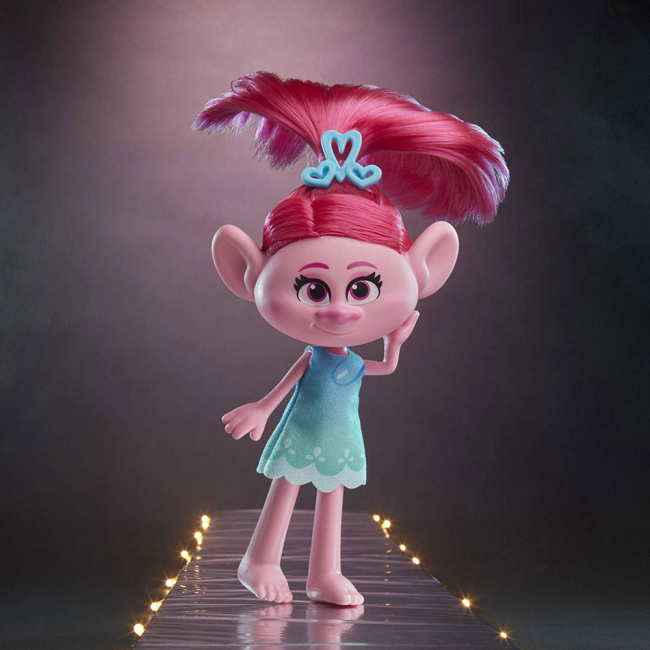 Фигурки персонажей - Кукла Trolls S2 Мировой тур Стильная Розочка (E8006/E8022)#3