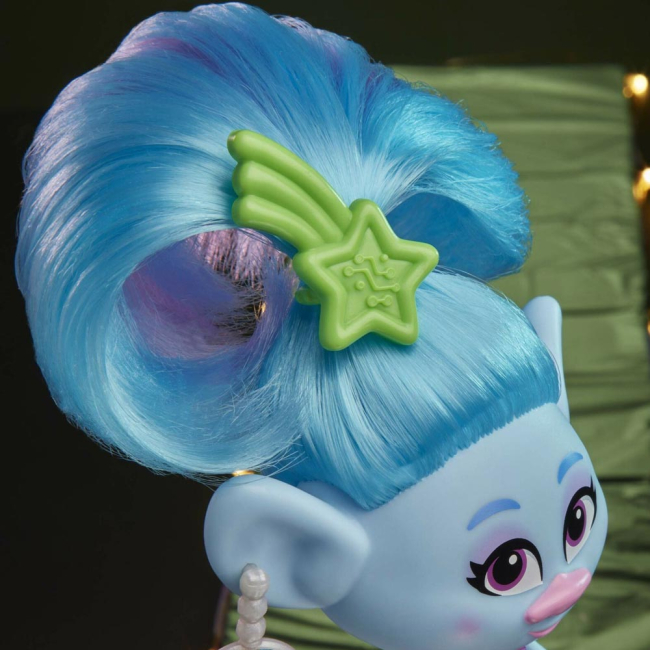 Фігурки персонажів - Лялька Trolls S2 Світовий тур Гламурна Синелька делюкс (E6569/E7188)#3