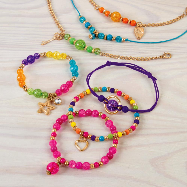 Наборы для творчества - Набор для создания браслетов Make it Real Хрустальная радуга (MR1315)#3