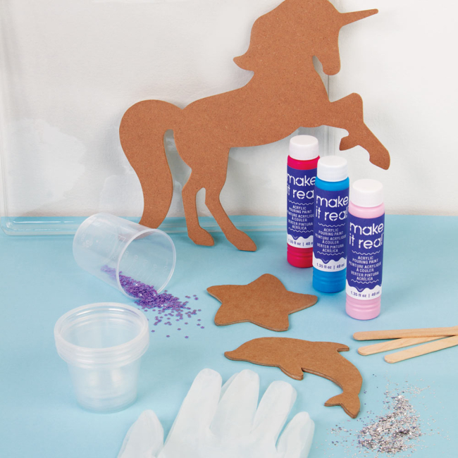 Товари для малювання - Набір для творчості Make it Real Мальовничі шедеври (MR1410)#2