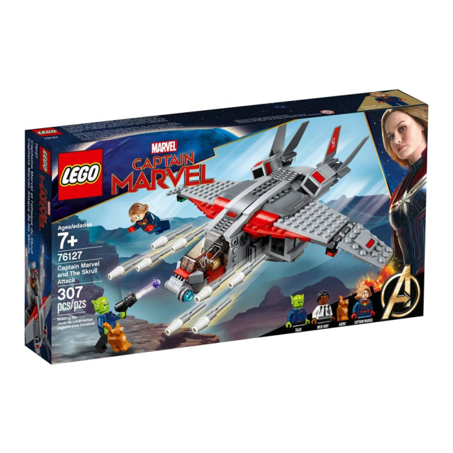 Конструкторы LEGO - Конструктор LEGO MARVEL Super heroes Капитан Марвел и нападение скруллов (76127)#3