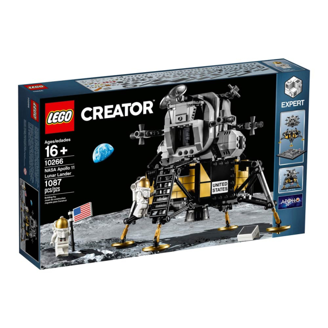 Конструктори LEGO - Конструктор LEGO Creator NASA Аполлон 11 Місячний лендер (10266)#2