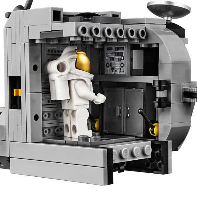 Конструктори LEGO - Конструктор LEGO Creator NASA Аполлон 11 Місячний лендер (10266)#5