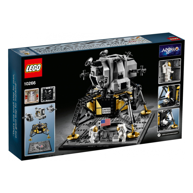 Конструктори LEGO - Конструктор LEGO Creator NASA Аполлон 11 Місячний лендер (10266)#6