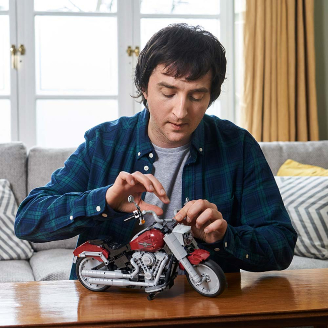 Конструктори LEGO - Конструктор LEGO Creator Harley-Davidson Fat boy (10269)#5