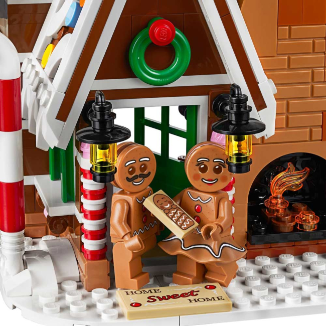 Конструкторы LEGO - Конструктор LEGO Creator Пряничный домик со световым эффектом (10267)#10
