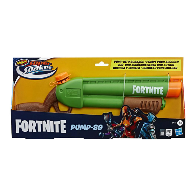 Водна зброя - Водний бластер Nerf Super soaker Fortnite Pump SG (E7647)#2