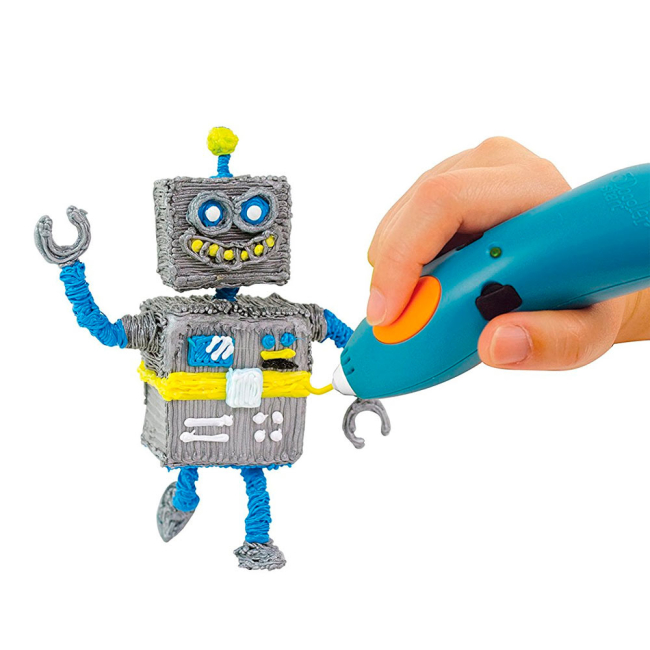 3D-ручки - Набор 3Doodler Start Синяя ручка Креатив и 48 стержней (9SPSESSE2R)#4