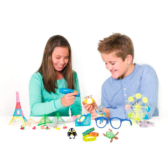 3D-ручки - Набор 3Doodler Start Синяя ручка Креатив и 48 стержней (9SPSESSE2R)#5