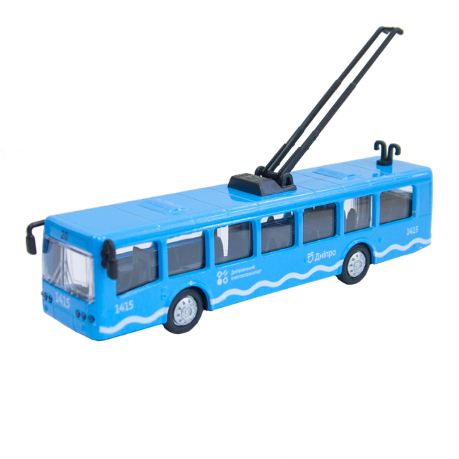 Транспорт і спецтехніка - Автомодель Techno park Тролейбус Дніпро (SB-16-65WB(DNEPR)#3