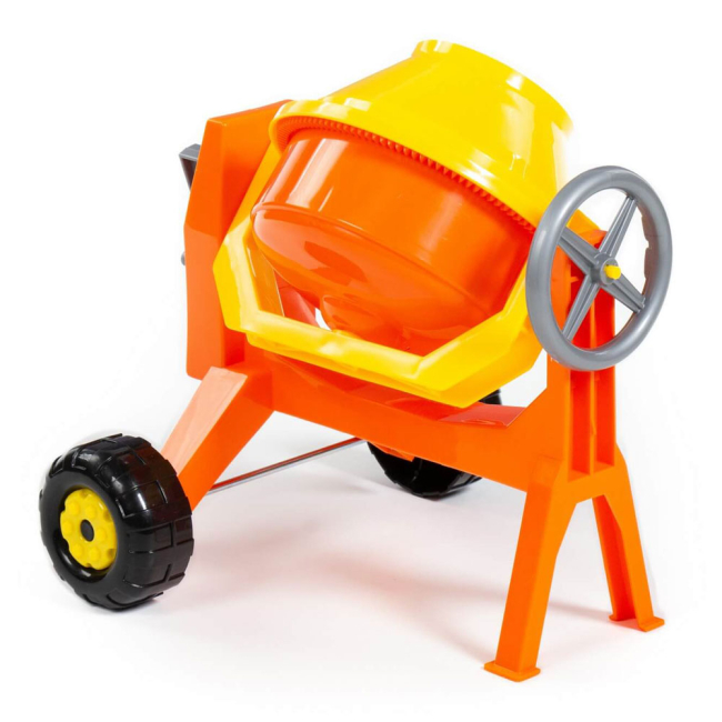 Наборы для песочницы - Игрушка для песочницы Polesie Бетономешалка мини (56542)#2