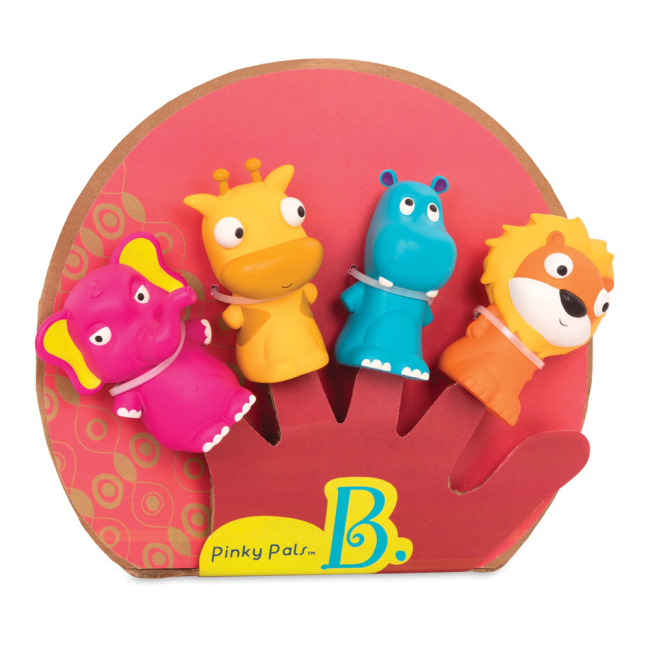 Розвивальні іграшки - Набір Battat lite Пальчиковий театр Команда Африки (LB1740Z)#2