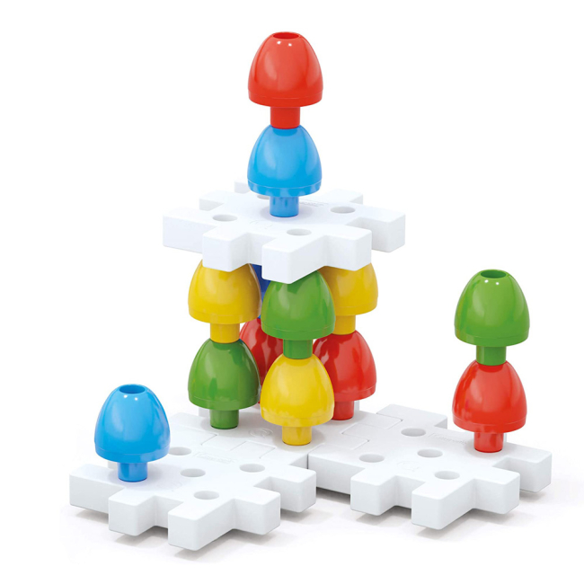 Мозаїка - Мозаїка Quercetti Джамбо Пеггі 16 деталей (2270-Q)#4