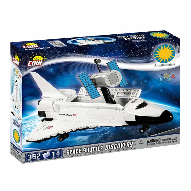 Конструкторы с уникальными деталями - Конструктор COBI Космический шаттл Дискавери 352 детали (COBI-21076A)#4