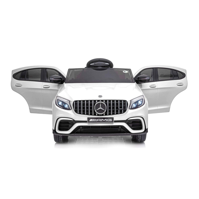 Электромобили - Электромобиль Kidsauto Mercedes-Benz GLC 63S AMG 4Х4 белый (QLS-5688)#6
