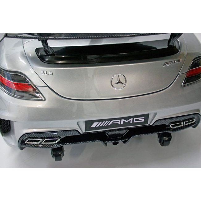 Электромобили - Электромобиль Kidsauto Mercedes-Benz SLS AMG серебристый (SX 128 / SX 128-1) (SX 128/SX 128-1)#4