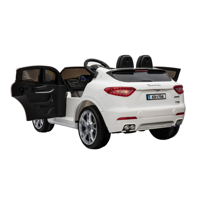 Электромобили - Электромобиль Kidsauto Maserati Levante белый (SX 1798/SX 1798-2)#6