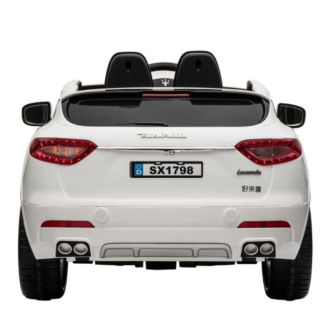 Электромобили - Электромобиль Kidsauto Maserati Levante белый (SX 1798/SX 1798-2)#7
