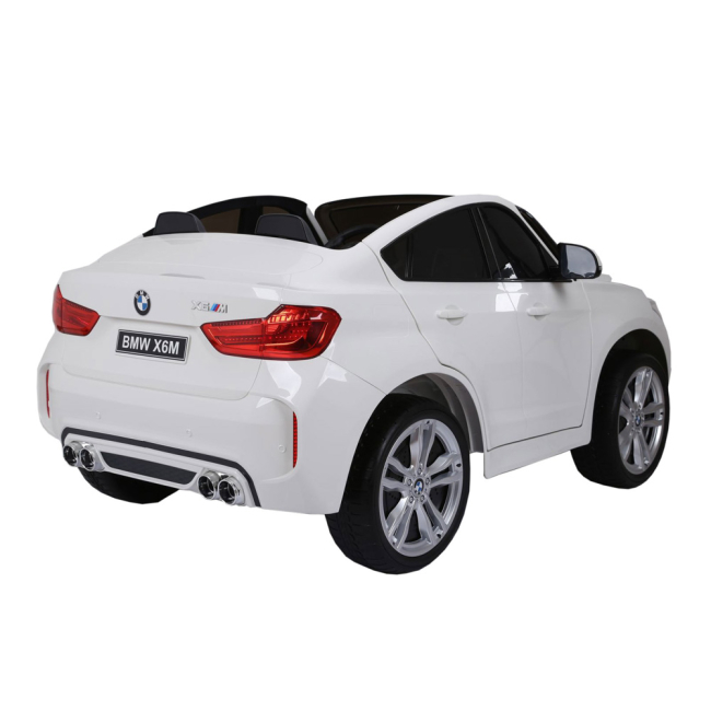 Электромобили - Электромобиль Kidsauto BMW X6M белый (JJ2168/JJ2168-2)#2