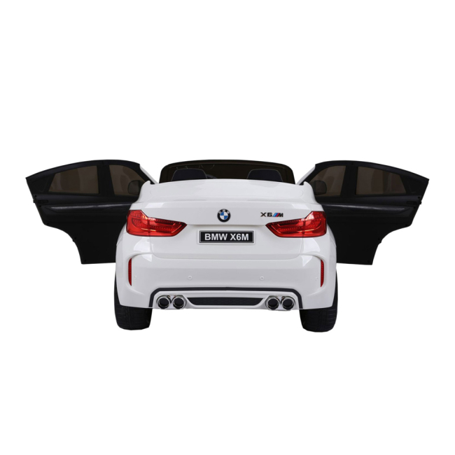 Электромобили - Электромобиль Kidsauto BMW X6M белый (JJ2168/JJ2168-2)#4