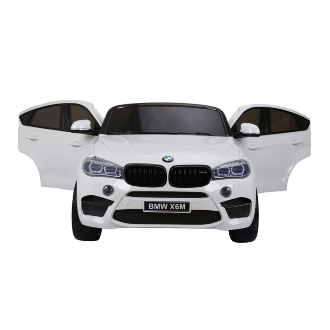 Электромобили - Электромобиль Kidsauto BMW X6M белый (JJ2168/JJ2168-2)#5