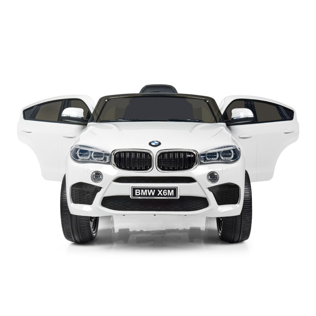 Электромобили - Электромобиль Kidsauto BMW X6 M premium edition белый (JJ2199/JJ2199-1)#4