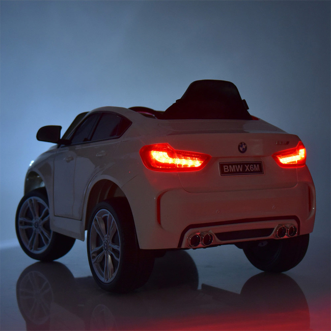 Электромобили - Электромобиль Kidsauto BMW X6 M premium edition белый (JJ2199/JJ2199-1)#7