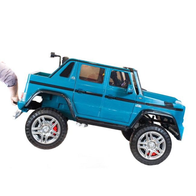 Электромобили - Электромобиль Kidsauto Mercedes-Benz Maybach G650 AMG синий (G650/G650-2)#4