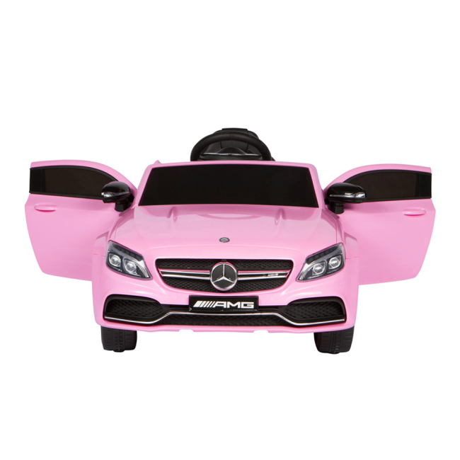 Электромобили - Электромобиль Kidsauto Mercedes-Benz C63 S AMG розовый (QY1588/QY1588-1)#6